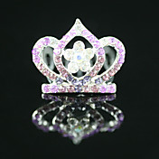 splendida cz cubic zirconia nozze fiore ragazza tiara più colori disponibili