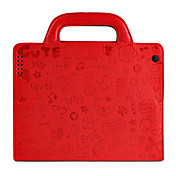 Stylish PU Leather Hand Bag/Pouch with Stand for Apple iPad 2 - Red