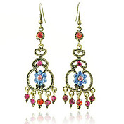 Antique Bronze-plated Bohemia Earring