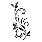 5 Stück Blume wasserdicht temporäres Tattoo (12,5 cm * 6,5 cm)