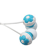 la moda de 3,5 mm para auriculares estéreo de fútbol infraestructura