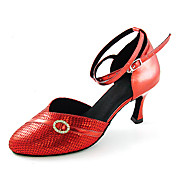 Ballroom Latin/Modern Shoes Closed-toe Leatherette Upper Dance Shoes for Women More Colors