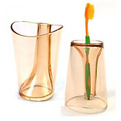 nouveau plastique nouveauté tasse de brosse à dents bascule de l'eau porte-gobelet (couleur aléatoire)