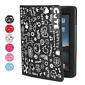 Custodia in pelle PU con supporto per iPad 2 - Ruota panoramica