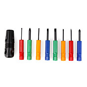 8pcs set cacciavite (diverse dimensioni e tipi)