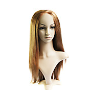 Lace Front Long Mixed Hair Tan Straight Hair Wig