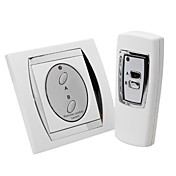 2-canal digital sem fio interruptor de controle remoto (design elegante)