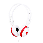 3.5mm Stereo DJ-3471 Heart MP3/MP4 Over-ear Headphone