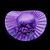 en satin de mode de satin fleurs de mariage / fête / lune de miel chapeau couleurs plus disponibles