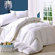 twin / full / queen-size contagem da linha 300 para baixo comforter sólida