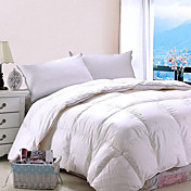 twin / full / queen-size sólida de algodão acetinado contagem da linha 300 para baixo comforter