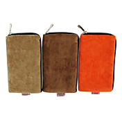 plumas de protección caja / bolsa / cartera de teléfonos móviles iPhone / otros - negro