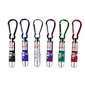 bærbar ultralet 3 i 1 LED lommelygte lommelygte lys, laser pointer pen