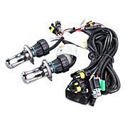 35W HID bi-xenon pærer (H4-3 5000k, 2stk)
