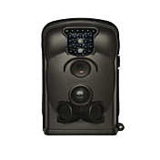 940nm sensor de pir automaticamente câmera digital para trilha de caça (preto)