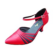 Customize Performance Dance Shoes Satin Upper Modern Shoes for Women