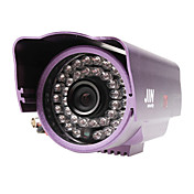 Weatherproof CCTV Camera with 1/3 Inch Sony CCD (8mm Lens, 12 IR LEDs)