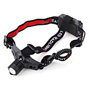 messa a fuoco regolabile CREE Q5 3-mode proiettori a LED (3 x AAA, 180 lumen, nero)