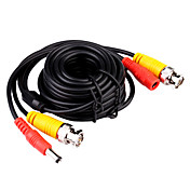 CCTV Cable, Video Power Cable, RG59 Coaxial Cable, Length: 5m