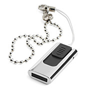 1GB Mini Retractable Keychain Style USB Flash Drive (Black)