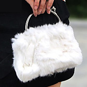 Rabbit Fur Handle Bag