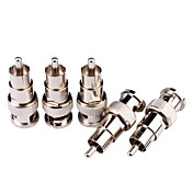 BNC Male Plug to RCA Male Plug Adapter Connector