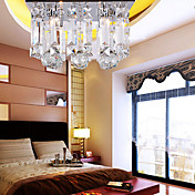 Crystal Semi Flush Mount with 4 Lights