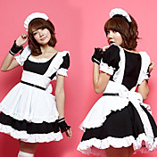cute girl Polyester Dienstmädchen Anzug (4 Stück)