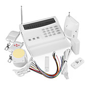 Bekabelde 8 zone en draadloos alarm host (Automatisch kiezen, LED-display)
