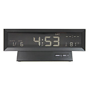 Digital LCD Thermometer Calendar Alarm Clock