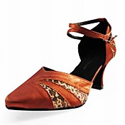 Customized Satin With Sparkling Glitter Latin/Ballroom Performance Shoes(More Colors)