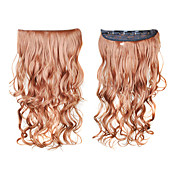 Clip in Synthetic Curly Hair Extensions with 5 Clips - 6 Colors Available
