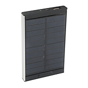 solaire alimenté par batterie pour les téléphones iPad, iPhone et mobile (couleurs assorties, 4000mah)