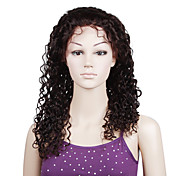 Lace Front With Adjustable Strap At Back Fashion Curl 20 inch Indian Remy Lace Wig 26 Colors Available