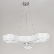 Artistic Pendant Light with 3 Lights in White
