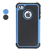 Custodia anti-urto in plastica per iPhone 4 e 4S - Colori assortiti