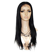 Lace Front Long Yaki Straight 100% India Reme Hair Wig Multiple Colors Available