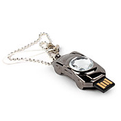 32gb di cristallo in stile auto da corsa usb flash drive (nero)