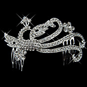 legering met strass en parel phoenix bruids kam