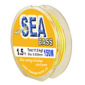 Sea Bass-PE Fishing Line 150m(Yellow)