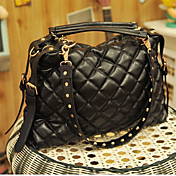 retro argyle kjeden crossbody bag