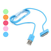 multi-color usb 2.0 data kabel voor iphone, ipad (verschillende kleuren)