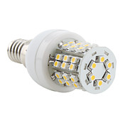 E14 3W 48x3528 SMD 150LM 2800-3200K Warm White Light LED Corn Bulb (230V)