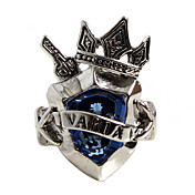Cosplay Accessory Inspired by Reborn! Xanxus Varia Sky Ring  (Blue)