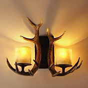 wandlamp met 2 lichten in gewei zijn voorzien van