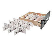 Bear Pattern Drawer Partitions for DIY Drawer Storage (6cm)