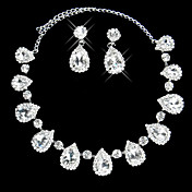 conjunto de belas senhoras strass primavera brisa 'jóias (45 cm)