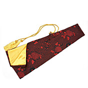 vermelho água crisântemo brocado sacos