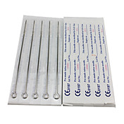 50PCS Sterile Stainless Steel Tattoo Needles 25 9RS 25 7M1