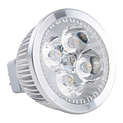GU5.3 4W אור לבן חם 320-2800-3200k 360lm הוביל הנורה ספוט (12V)